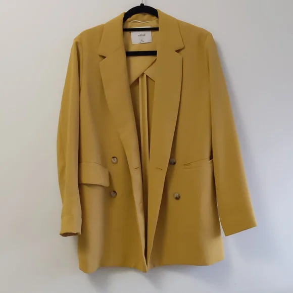Yellow Wilfred Blazer Size XS - Picture 2 of 4